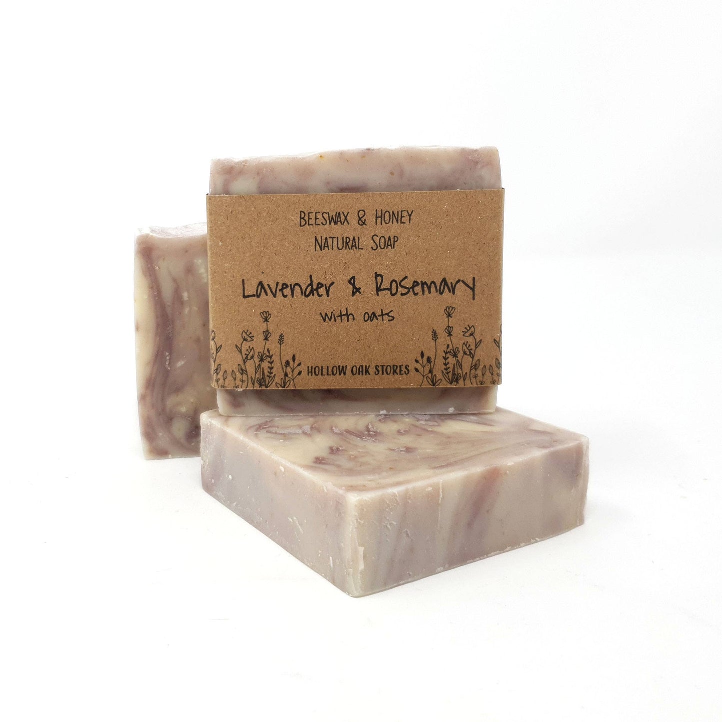Honey & Beeswax Soap - Lavender & Rosemary