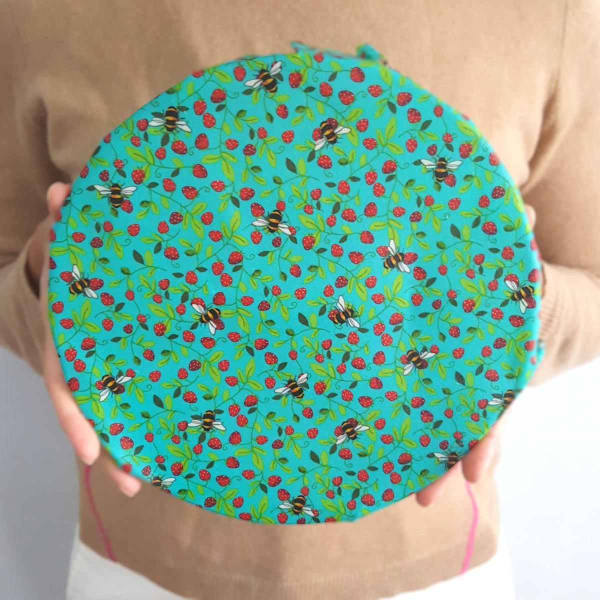 2 Large Reusable Beeswax Wraps
