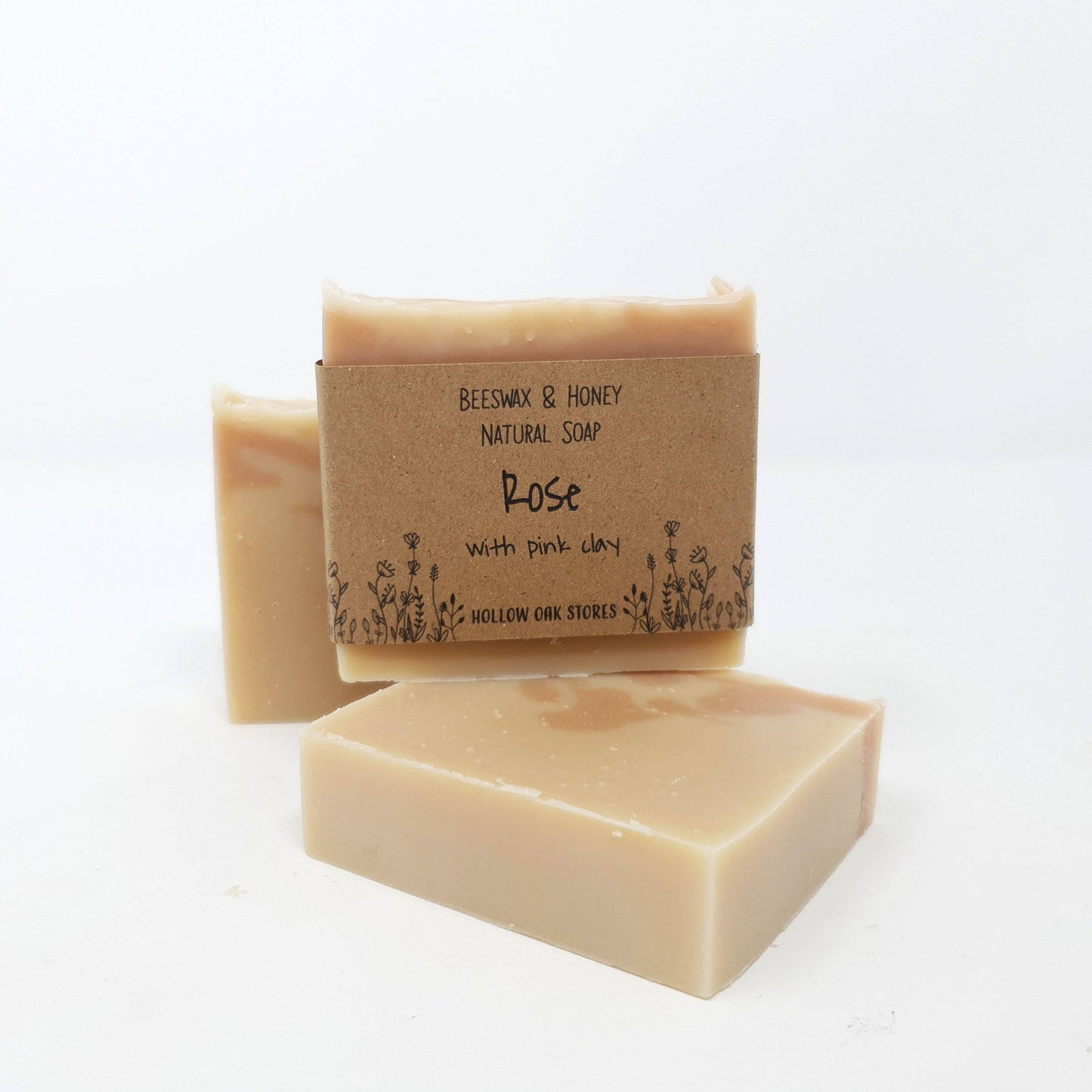 Honey & Beeswax Soap - Rose