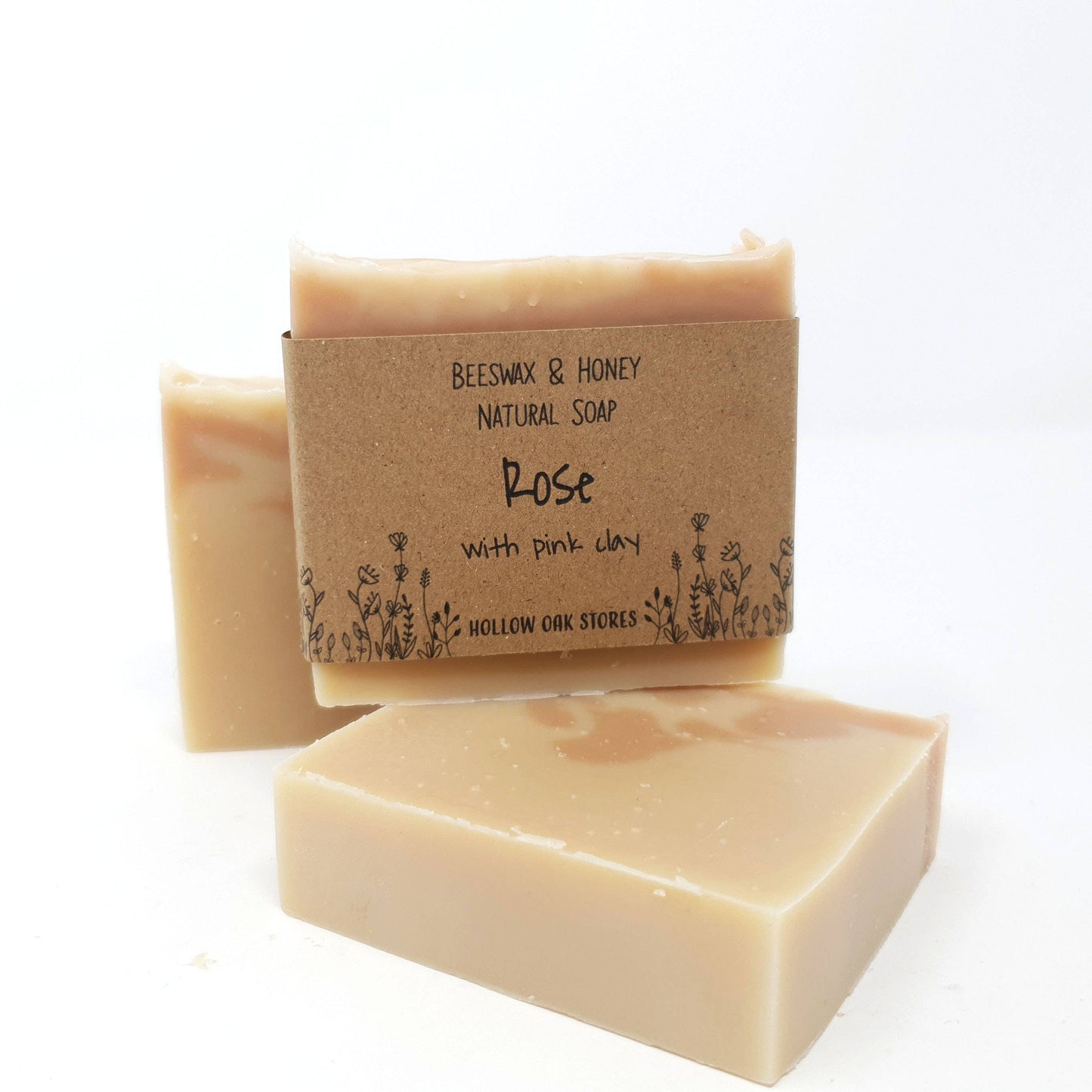 Honey & Beeswax Soap - Rose
