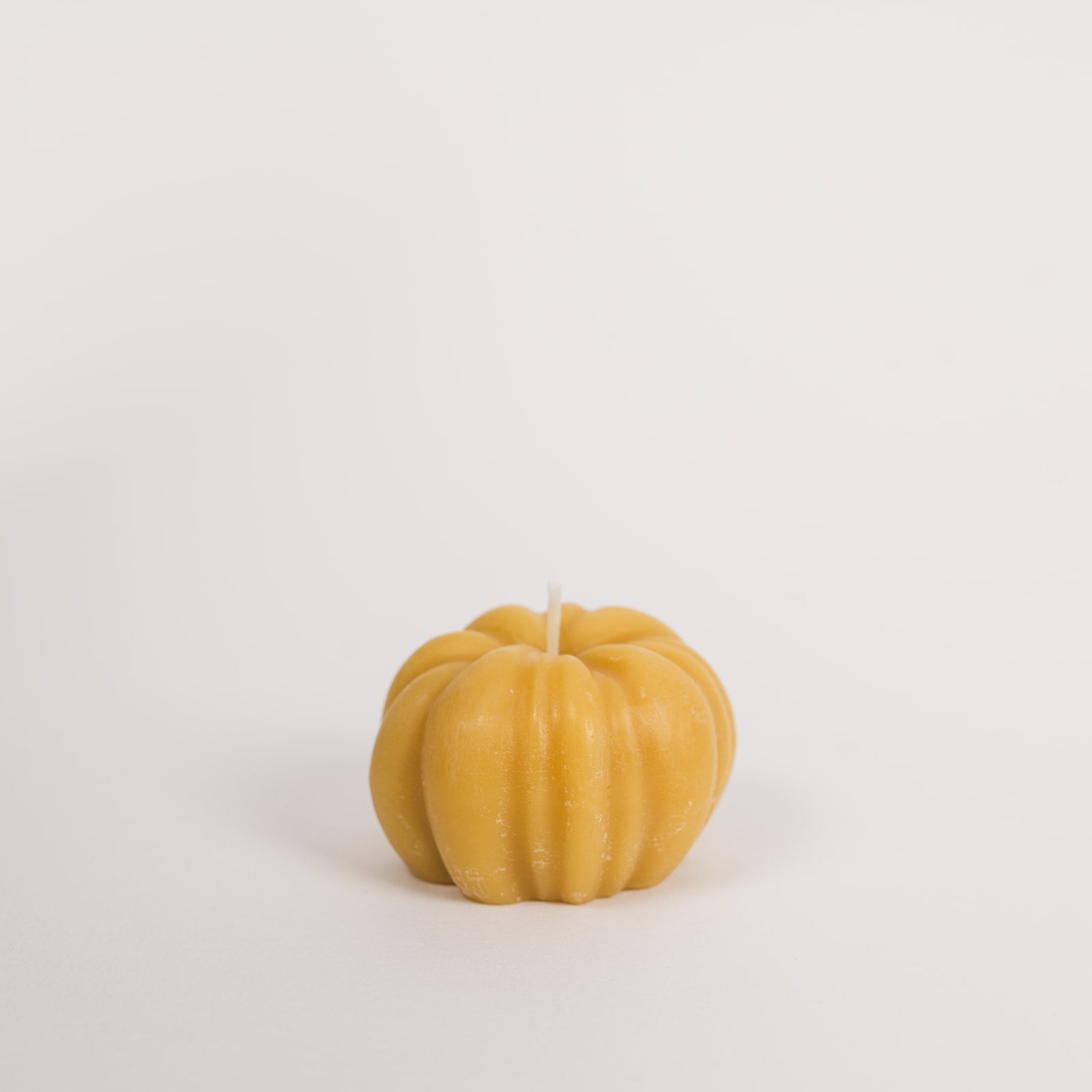 Beeswax Pumpkin Candle