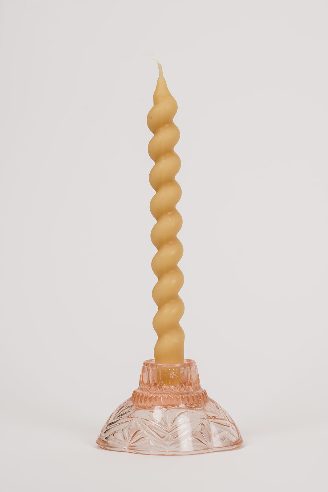 Spiral Beeswax Candle