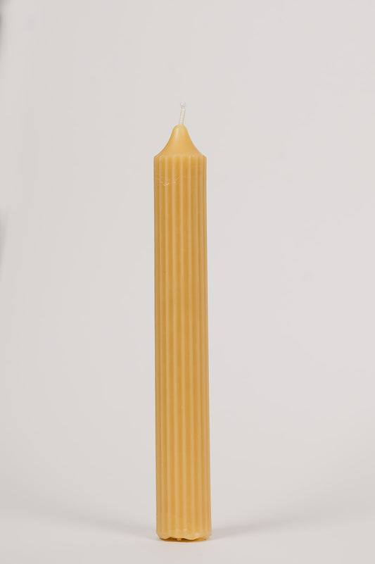 Tall Classic Pillar Beeswax Candle