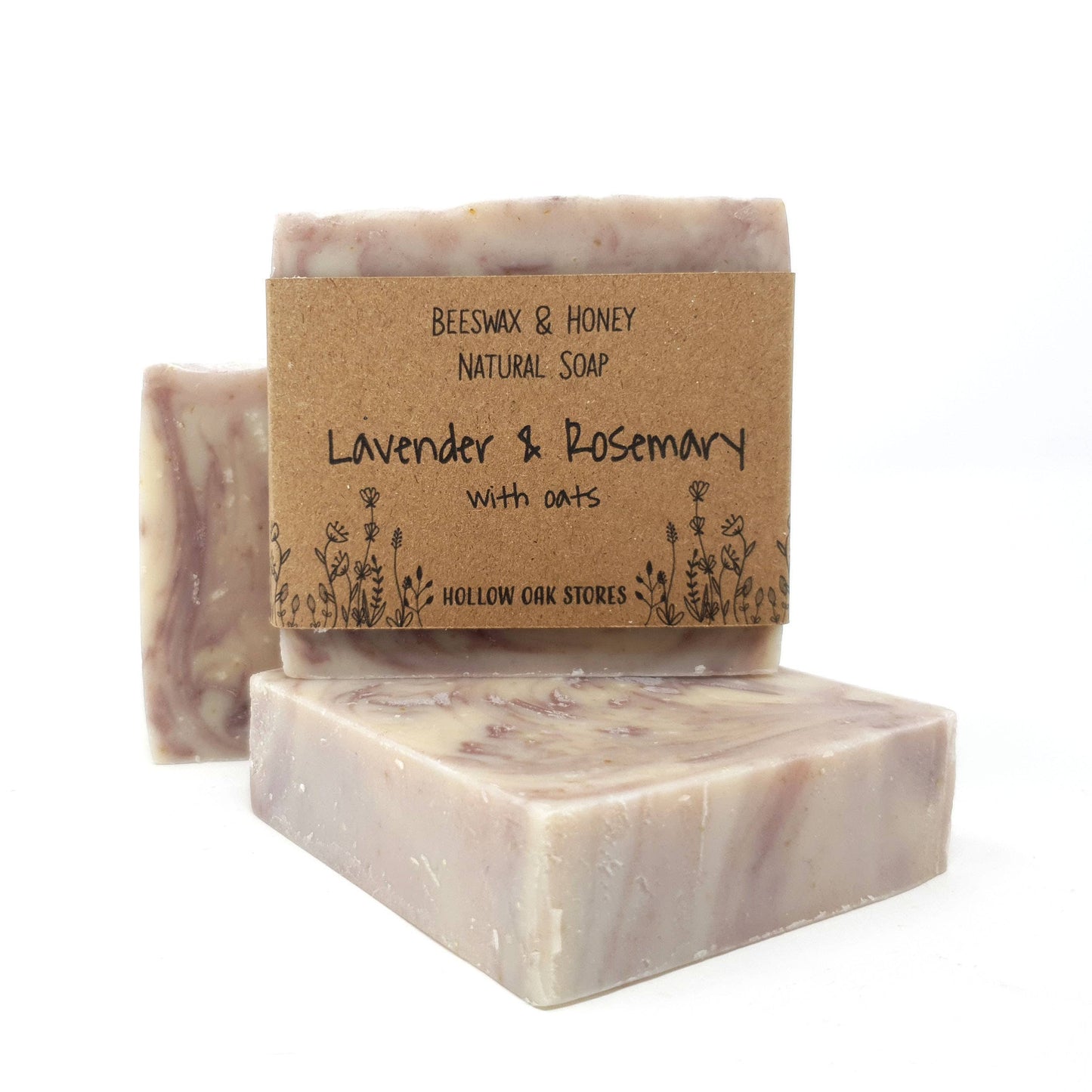 Honey & Beeswax Soap - Lavender & Rosemary
