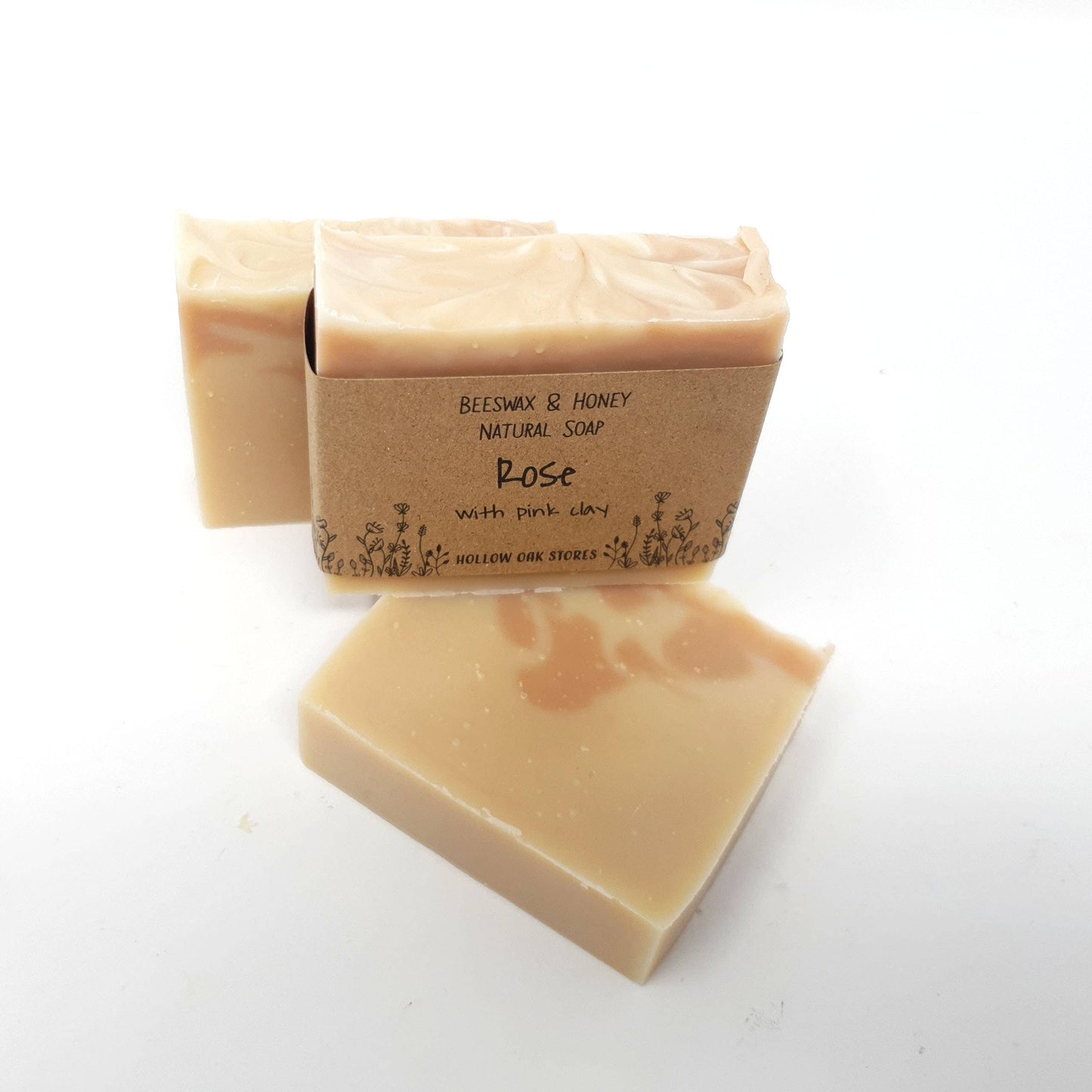 Honey & Beeswax Soap - Rose