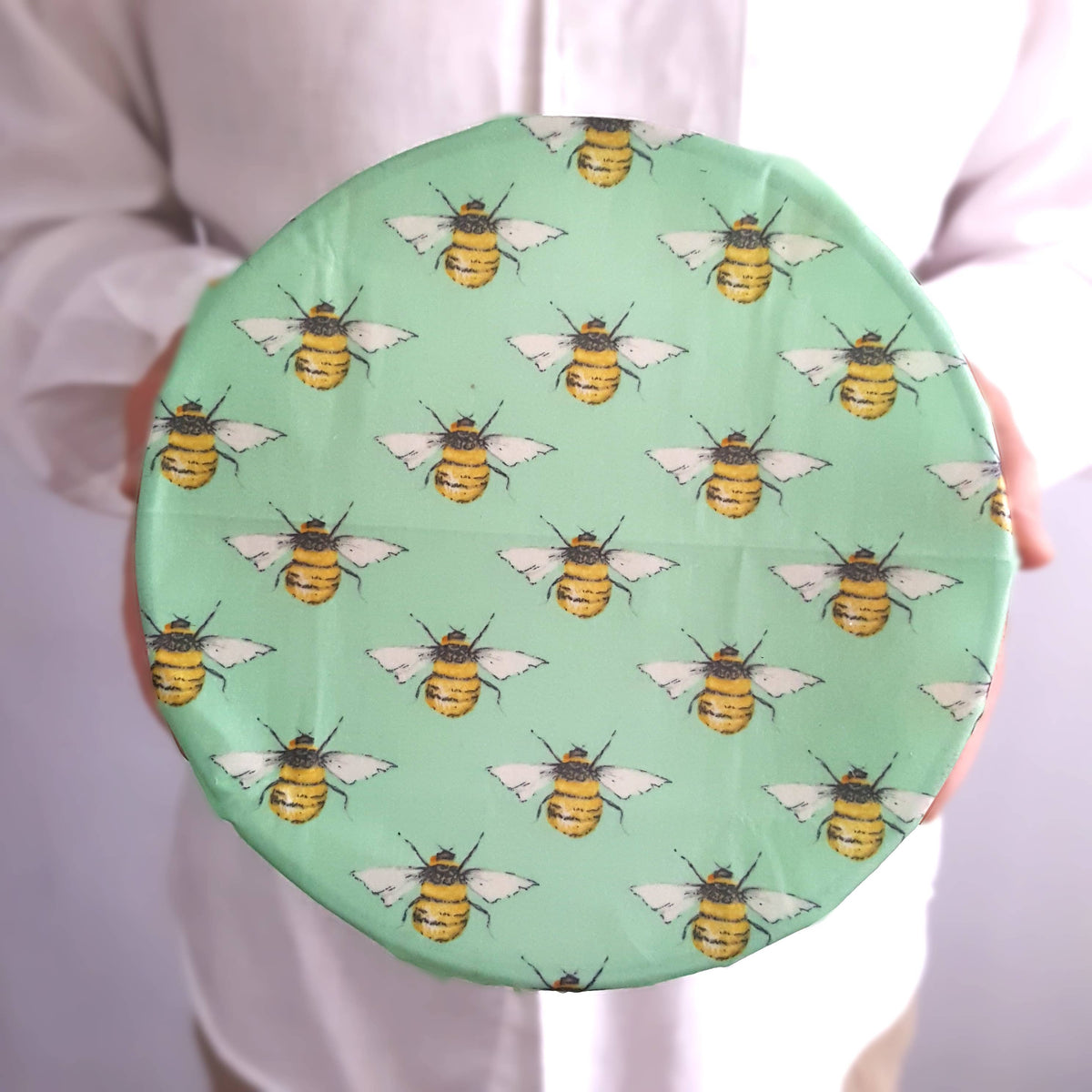 2 Large Reusable Beeswax Wraps
