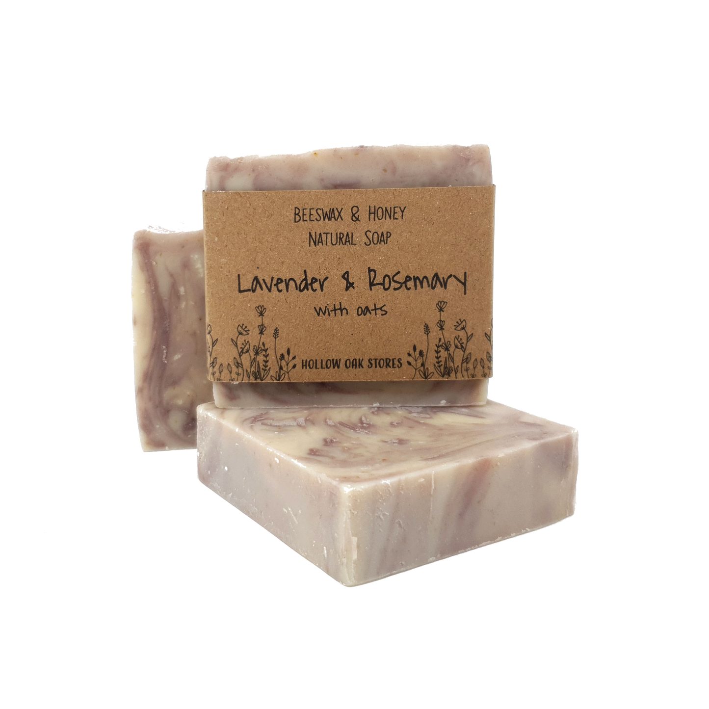 Honey & Beeswax Soap - Lavender & Rosemary