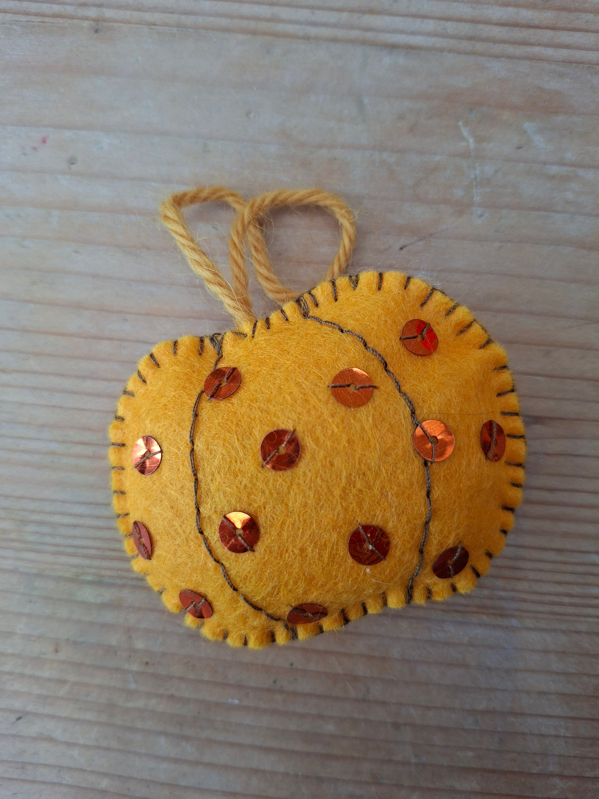 Sequin Pumpkin - Half Term Sewing Workshop