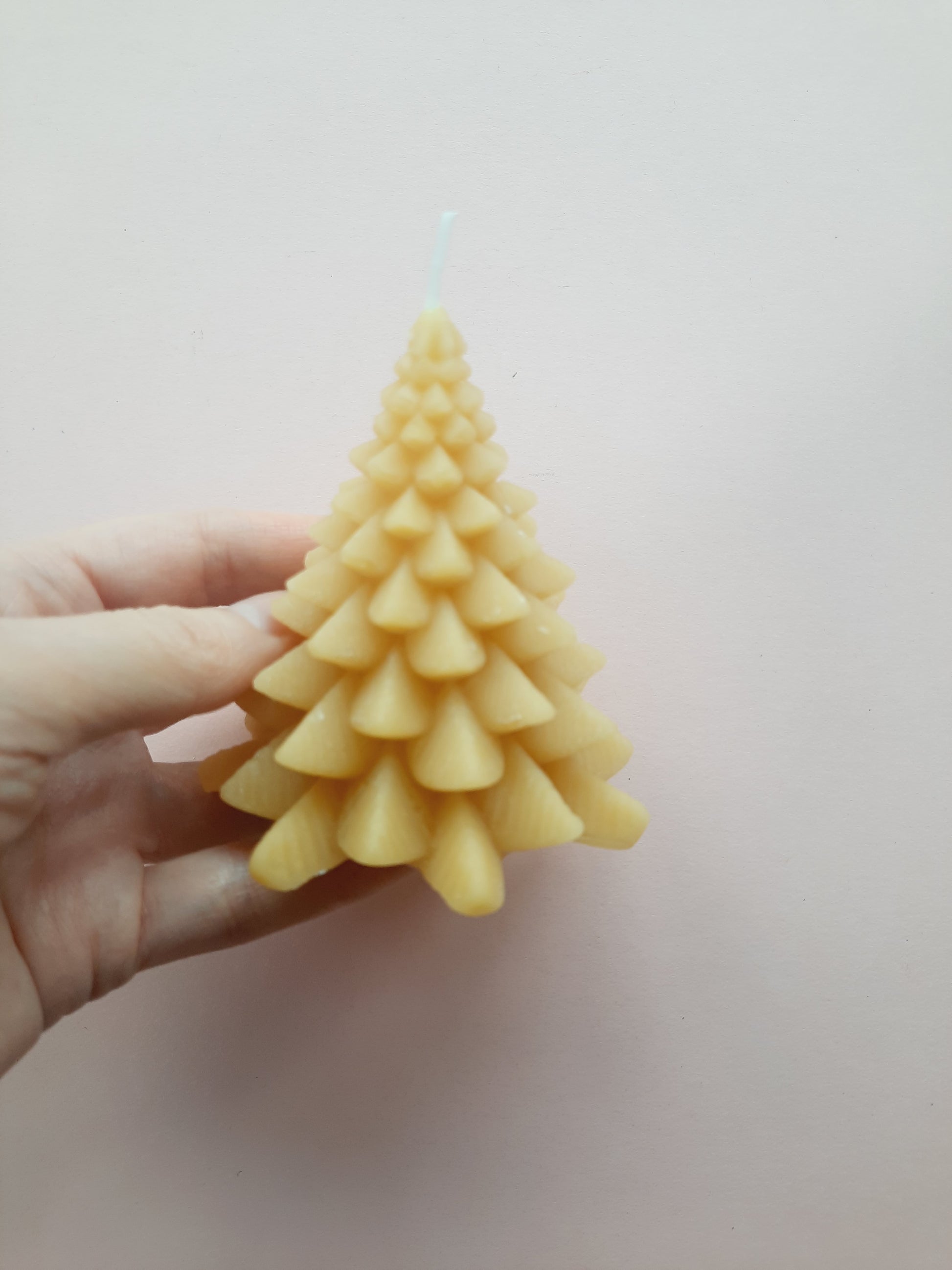 Beeswax Traditional Christmas Tree Candle